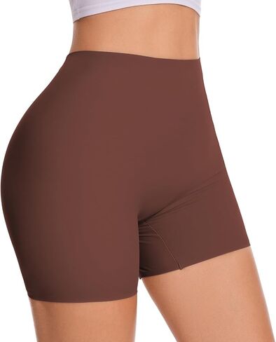 Womens Seamless Shaping Boyshorts Panties Tummy Control Shapewear Underwear Under Dress Shorts in Kuwait