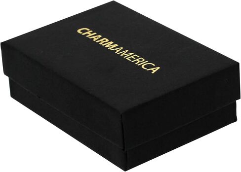 Charm America - قلادة مرساة ذهبية كبيرة - ذهب خالص عيار 10 قيراط - قلادة بحرية in Kuwait