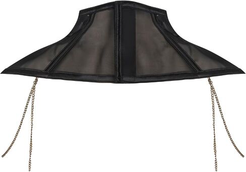 Kimring Women's Victorian Gothic Lace Shawl Collar Shrug Cape Neck Corset in Saudi Arabia