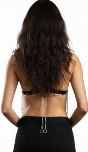 Medieval Aluminium Chainmail Crop Top, Handmade Fashion for Cosplay, Gothic Style, Festival Wear in Kuwait