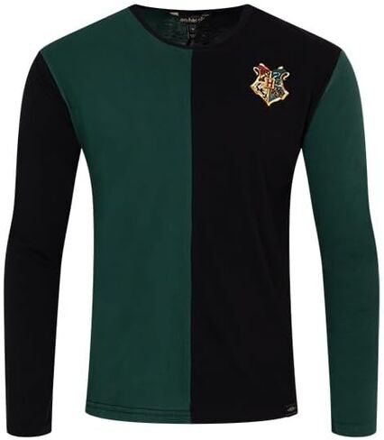 Harry Potter Personalized House Triwizard Jersey - Custom Name Long‑Sleeve 100% Cotton House Shirt with Hogwarts Crest in Saudi Arabia