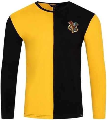 Harry Potter Personalized House Triwizard Jersey - Custom Name Long‑Sleeve 100% Cotton House Shirt with Hogwarts Crest in Saudi Arabia