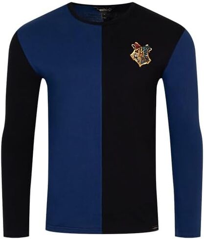 Harry Potter Personalized House Triwizard Jersey - Custom Name Long‑Sleeve 100% Cotton House Shirt with Hogwarts Crest in Saudi Arabia