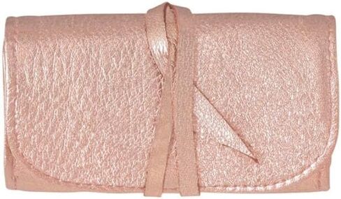 Graphic Image Small Jewelry Roll Quality Leather - Made in USA in Kuwait