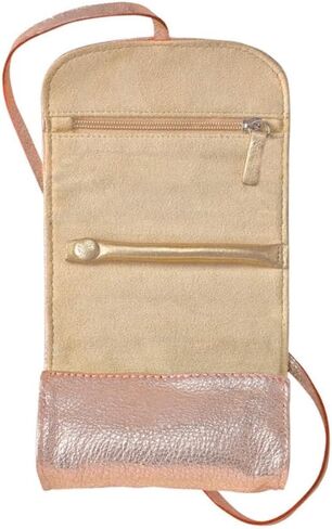 Graphic Image Small Jewelry Roll Quality Leather - Made in USA in Kuwait
