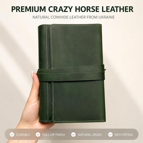 Leather Jewelry Roll – Genuine Leather Jewelry Storage Case with Strap Closure, Compact Jewelry Holder for Rings, Earrings & Necklaces, Travel Jewelry Organizer (Jewelry Not Included), Green in Saudi Arabia