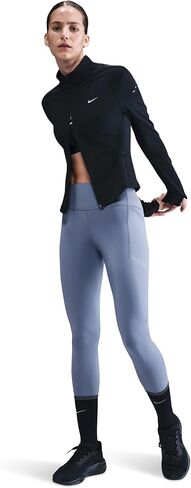 بنطال ضيق للجري Dri-fit Swift عالي الخصر مقاس 7/8 مع جيوب من Nike للسيدات in Kuwait