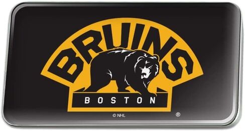 NHL Boston Bruins شعار معدني مستطيل طية صدر السترة قبعة دبوس التعادل تك Pinback in Kuwait