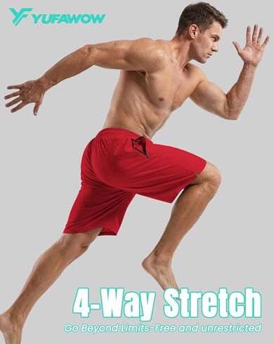 9 Inch Men Swim Trunks with USA Compression Breathable Liner Quick Dry Zipper Pockets for Beach Pool Cruise Travel in Saudi Arabia