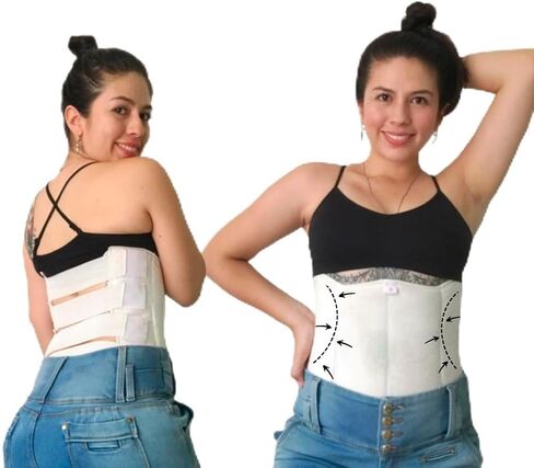 Faja de yeso Beauty colombiana, reduce, moldea y define abdomen y cintura. (enviar por mensaje que talla deseas) White in Kuwait