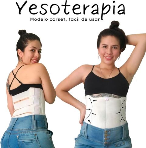 Faja de yeso Beauty colombiana, reduce, moldea y define abdomen y cintura. (enviar por mensaje que talla deseas) White in Kuwait