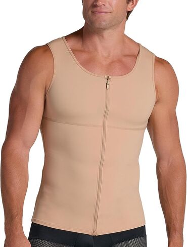 Shaper Vest with Moderate Compression and Double-Layered Support in Abs and Back by Leo in Kuwait