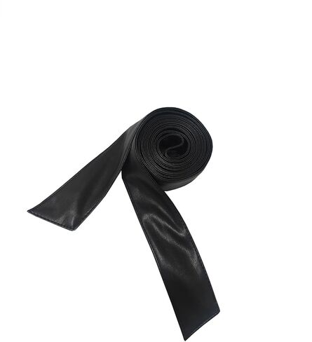Women Soft Leather Sash Belt Obi Waist Fashion Tie Belt PU Sash for Dress Coat in Saudi Arabia