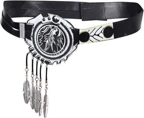 FF7 Sephiroth Cosplay Belt Sephiroth Costume Prop Adult Halloween Cosplay Final Boss Sephiroth Outfits Accessory in Saudi Arabia