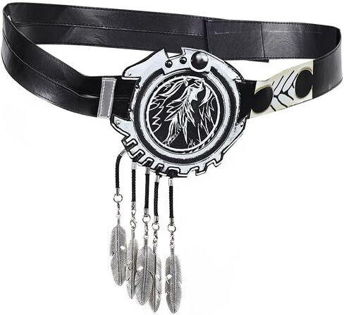 FF7 Sephiroth Cosplay Belt Sephiroth Costume Prop Adult Halloween Cosplay Final Boss Sephiroth Outfits Accessory in Saudi Arabia