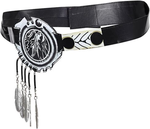 FF7 Sephiroth Cosplay Belt Sephiroth Costume Prop Adult Halloween Cosplay Final Boss Sephiroth Outfits Accessory in Saudi Arabia