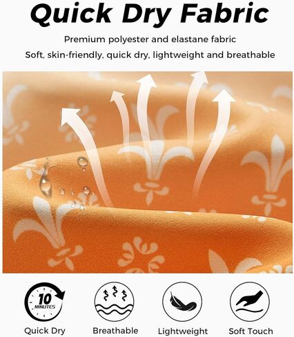 ELETOP Men's Swim Trunks Mesh Lining Bathing Suit Beach Board Shorts with Zipper Pockets in Saudi Arabia