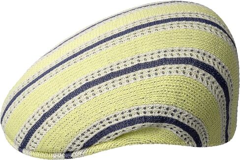 Kangol Resort Stripe 504 Cap Flat Cap Butter Chiffon Multi in Kuwait
