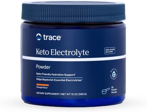 Trace Minerals | Keto Electrolyte Powder Drink Mix | Sugar Free | Promotes Energy and Endurance | Gluten Free, Vegan | 55 Servings (Strawberry Lemonade) in Saudi Arabia