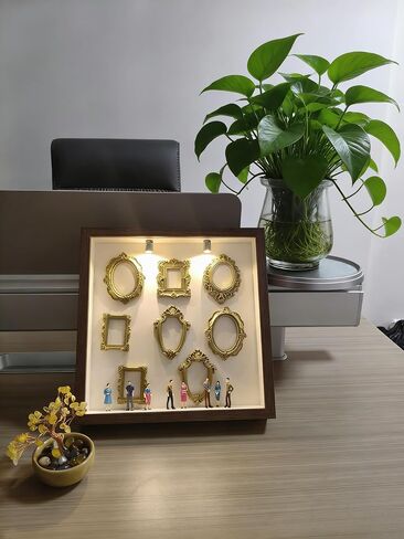 إطار صندوق الظل DIY - مجموعة صندوق صورة ظلية لمتحف الظل العميق الأمريكي - إطارات صغيرة - أشكال صور عتيقة صغيرة - متحف مصغر in Kuwait