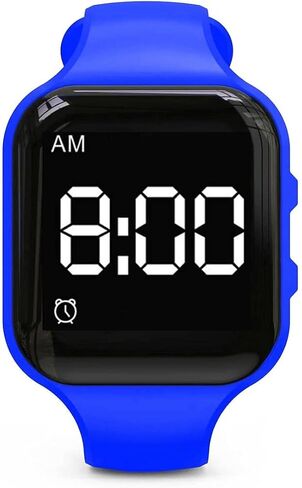 Vibrating Alarm Watch Water Resistant Wake Up Wristband Silent Pill Reminder Watch - with Timer and 15 Daily Alarms in Saudi Arabia