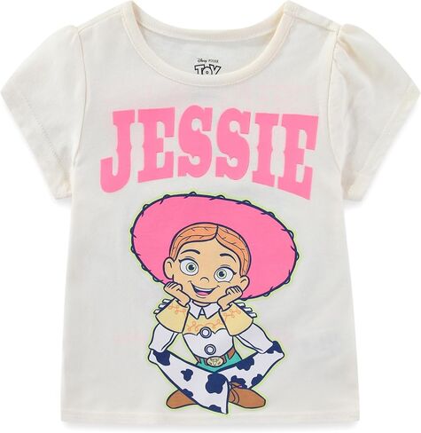 Disney Toy Story Jessie Girls Short Sleeve T-Shirt for Big Kids in Saudi Arabia