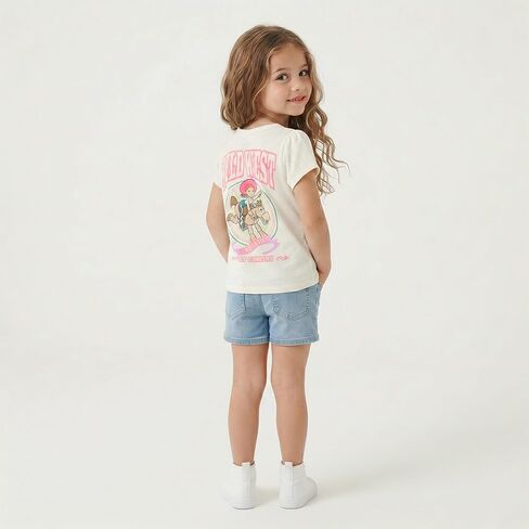 Disney Toy Story Jessie Girls Short Sleeve T-Shirt for Big Kids in Saudi Arabia