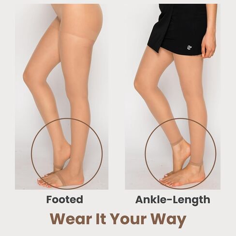 30D Golf Stocking Leggings Sheer Pantyhose Tights Women UV Protection Outdoor Sports in Saudi Arabia