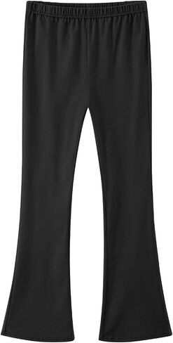 Flare Leggings for Girls School Uniform Workout Tights Yoga Dance Bootcut Pants Bell Bottoms Casual Kids Clothes in Kuwait