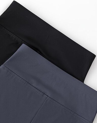 Girls Skinny Shark Pants Tights for High Waist Stretch Slim Yoga Trousers Lightweight Sport Dance Leggings 4-14Y Summer in Saudi Arabia