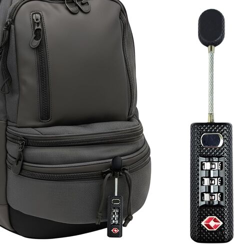 TSA Approved Travel Locks for Luggage & Suitcase - Heavy Duty Suitcase Lock - TSA Approved Locks for Luggage & Gun Case - Outdoor Tent Lock - Durable Zipper Locks of Backpacks - TSA Combination Lock in Saudi Arabia