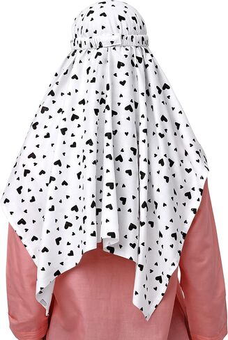 7 seasons Cotton Scarf Cum Mask Universal Size Usable for vehicle Driver for sunlight UV protection White Printed Design in Kuwait