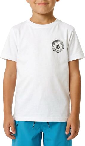 Volcom Boys' Short Sleeve Rashguard Sun Shirt UPF 50+ Sun Protection Swim Top- Little Boys in Kuwait
