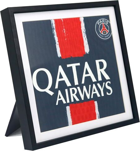 12.6" x 12.6" T Shirt Frames for Wall Display,Black Wall Mounted Shadow Box Display Case for Jersey,Small Shirt Frame Display Case with Two Mats & Real Glass in Saudi Arabia