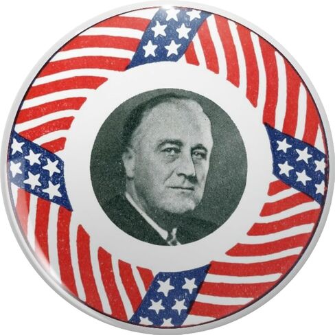 1933 Franklin D. Roosevelt Pin Lapel Pin Cute Brooch Pins Badges 0.75" in Kuwait