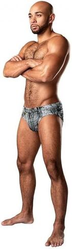 Male Power 486-286 Dirty Denim Bikini Denim Print in Saudi Arabia