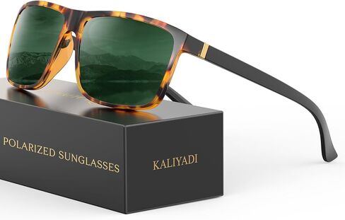 KALIYADI Sunglasses for Mens Polarized-Sunglasses: Men Sun Glasses with UV400 Protection for Driving Fishing Golf in Kuwait