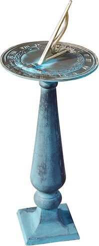 BestNest Rome Grow Old with Me Sundial and Baluster Pedestal in Saudi Arabia