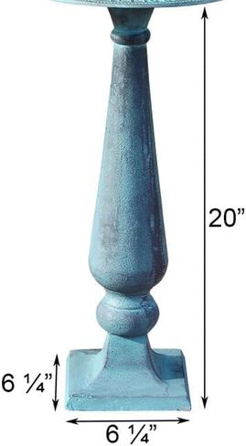 BestNest Rome Grow Old with Me Sundial and Baluster Pedestal in Saudi Arabia