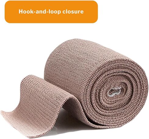 McKesson Elastic Bandage with Hook and Loop Closure, Latex-Free Compression Bandage, 6 in x 5 yd, 10 Count, 1 Pack in Kuwait