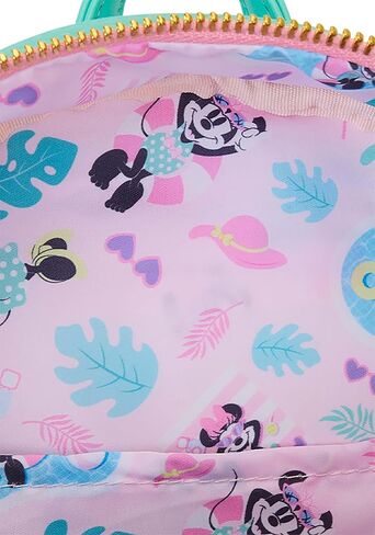 Loungefly Disney Minnie Vacation Style Poolside Mini Backpack | Minnie Mouse Bags & Backpacks Standard in Kuwait