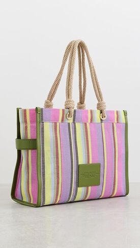 Marc Jacobs Women's The Large Tote, Purple Multi, One Size in Kuwait
