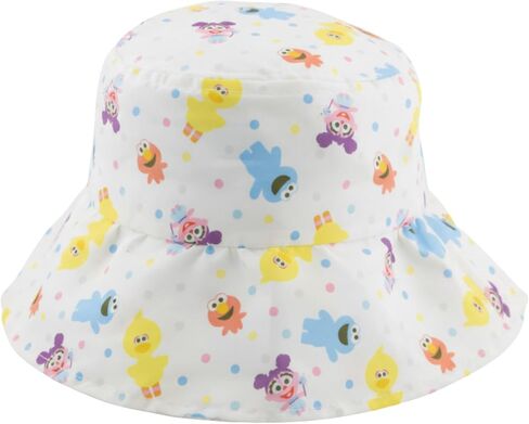 Sesame Street Toddler Bucket Hat – Kids Sun Hat with Elmo, Big Bird & Friends – Cotton Blend Summer Hat for Boys & Girls Ages 2-6 in Saudi Arabia