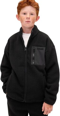 GAP Boys' Arctic Fleece Quarter Zip in Kuwait