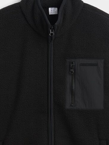 GAP Boys' Arctic Fleece Quarter Zip in Kuwait
