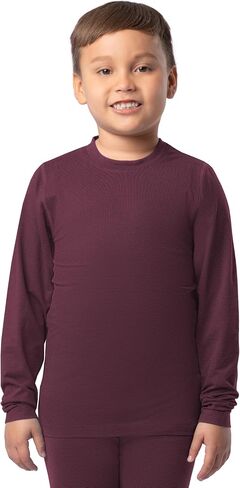 ColdPruf Boys Long Sleeve Thermal Underwear Crew Top in Kuwait