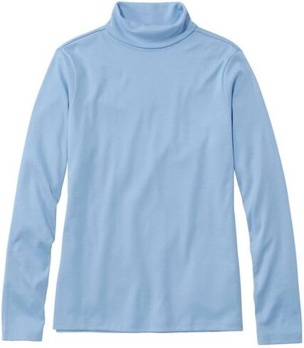 Kaynee, Long Sleeve Turtleneck Shirt, Light Blue, Youth, Large in Saudi Arabia