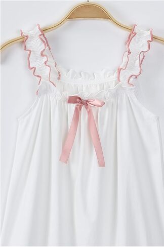 Toddler Little Girls Nightgown Sleeveless Soft Cotton Pajama Dress Gown in Saudi Arabia