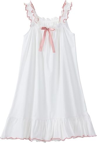 Toddler Little Girls Nightgown Sleeveless Soft Cotton Pajama Dress Gown in Saudi Arabia