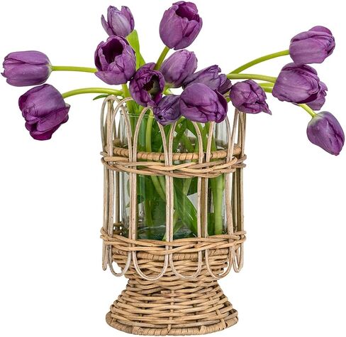 Juliska Provence Rattan 11.5" Hurricane - Whitewash in Saudi Arabia